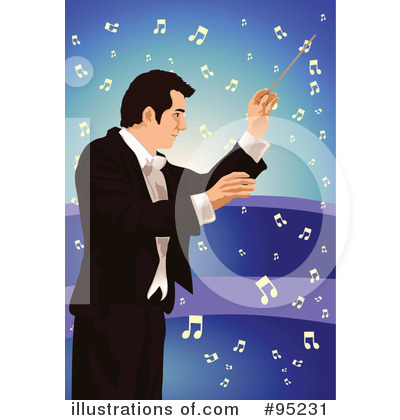 Royalty-Free (RF) Conductor Clipart Illustration by mayawizard101 - Stock Sample #95231