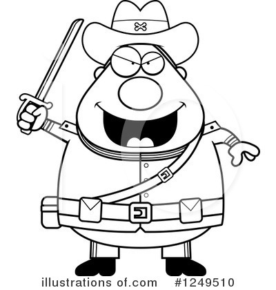 Royalty-Free (RF) Confederate Soldier Clipart Illustration by Cory Thoman - Stock Sample #1249510