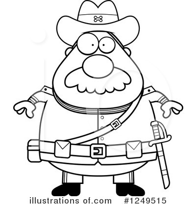 Royalty-Free (RF) Confederate Soldier Clipart Illustration by Cory Thoman - Stock Sample #1249515