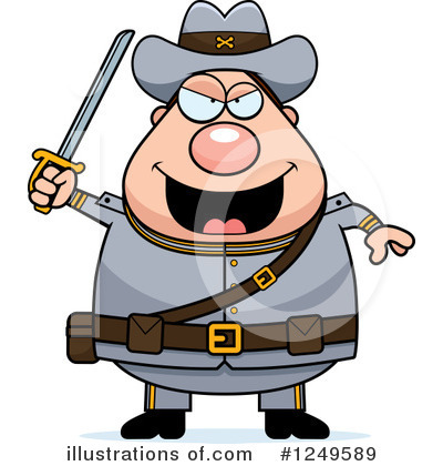 Confederate Soldier Clipart #1249589 by Cory Thoman