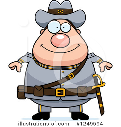 Confederate Soldier Clipart #1249594 by Cory Thoman
