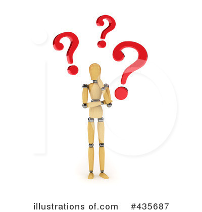 Royalty-Free (RF) Confused Clipart Illustration by stockillustrations - Stock Sample #435687