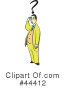 Confused Clipart #44412 by Frisko