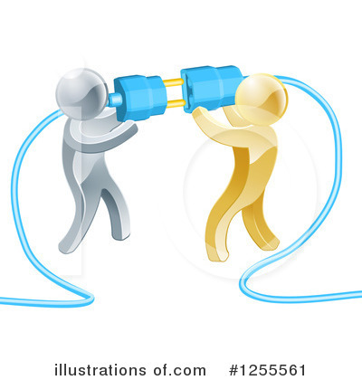 Cables Clipart #1255561 by AtStockIllustration