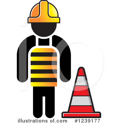 Construction Cone Clipart #1239177 by Lal Perera