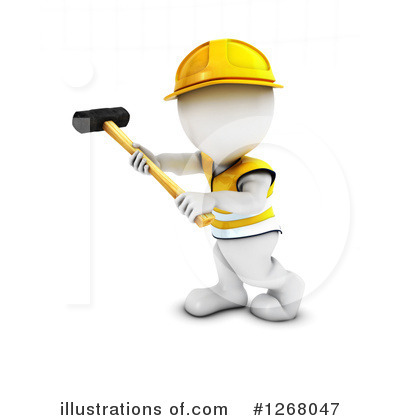 Royalty-Free (RF) Construction Clipart Illustration by KJ Pargeter - Stock Sample #1268047