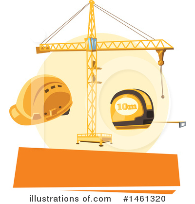 Construction Crane Clipart #1461320 by Vector Tradition SM