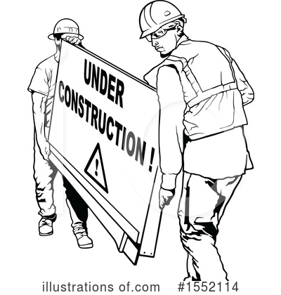 Construction Worker Clipart #1552114 by dero
