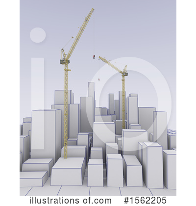 Construction Crane Clipart #1562205 by KJ Pargeter