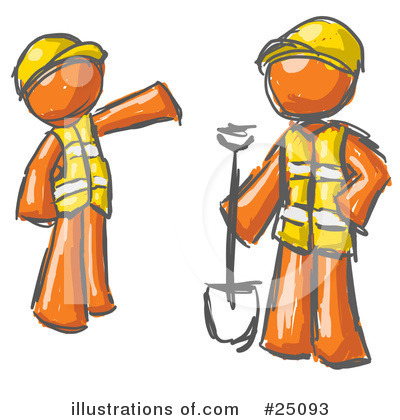 Digging Clipart #25093 by Leo Blanchette