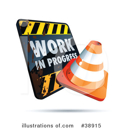 Construction Cones Clipart #38915 by beboy