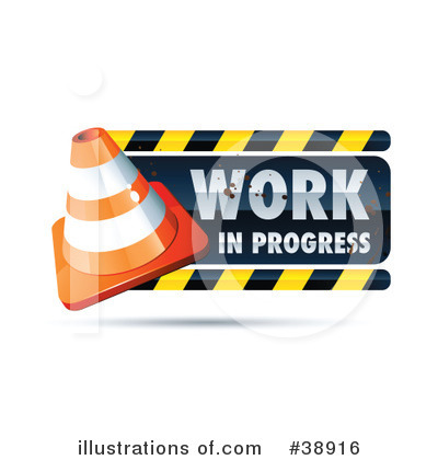 Construction Cones Clipart #38916 by beboy