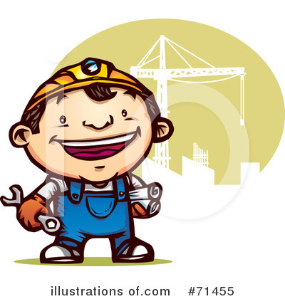 Royalty-Free (RF) Construction Clipart Illustration by Qiun - Stock Sample #71455