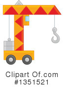 Construction Crane Clipart #1351521 by Alex Bannykh