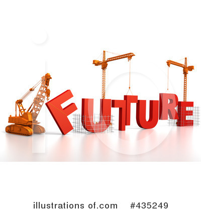 Royalty-Free (RF) Construction Crane Clipart Illustration by Tonis Pan - Stock Sample #435249