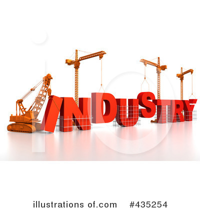 Royalty-Free (RF) Construction Crane Clipart Illustration by Tonis Pan - Stock Sample #435254
