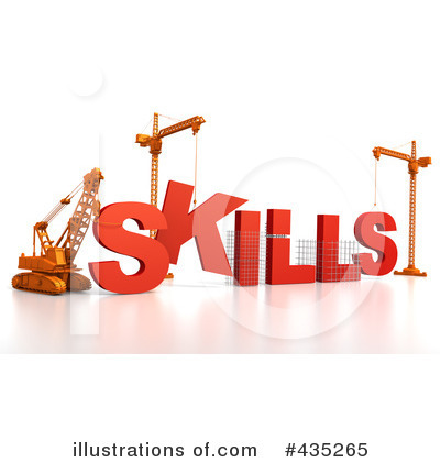 Royalty-Free (RF) Construction Crane Clipart Illustration by Tonis Pan - Stock Sample #435265