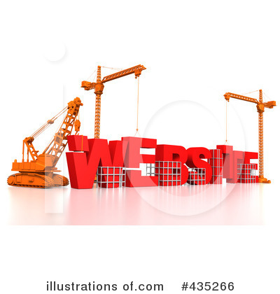 Royalty-Free (RF) Construction Crane Clipart Illustration by Tonis Pan - Stock Sample #435266