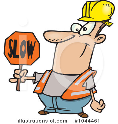 Road Construction Clipart #1044461 by toonaday