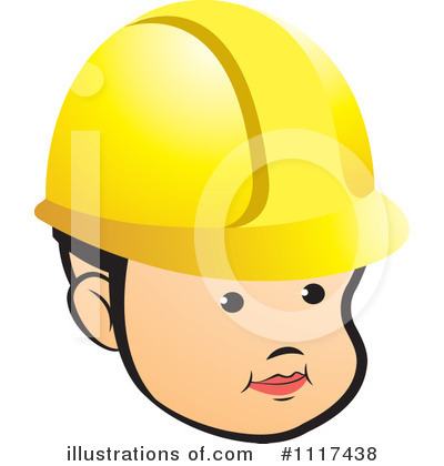 Hard Hat Clipart #1117438 by Lal Perera