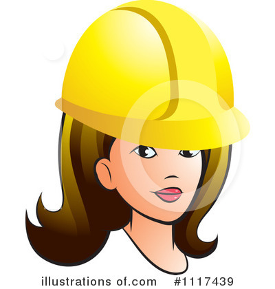 Hard Hat Clipart #1117439 by Lal Perera