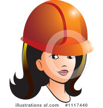 Hard Hat Clipart #1117440 by Lal Perera