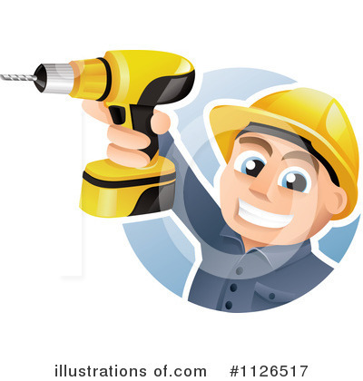 Royalty-Free (RF) Construction Worker Clipart Illustration by TA Images - Stock Sample #1126517