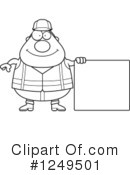 Construction Worker Clipart #1249501 by Cory Thoman