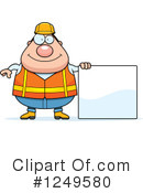 Construction Worker Clipart #1249580 by Cory Thoman