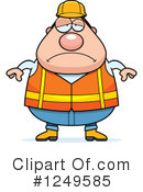Construction Worker Clipart #1249585 by Cory Thoman