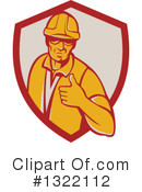 Construction Worker Clipart #1322112 by patrimonio