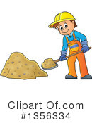 Construction Worker Clipart #1356334 by visekart