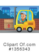 Construction Worker Clipart #1356343 by visekart
