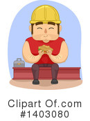 Construction Worker Clipart #1403080 by BNP Design Studio