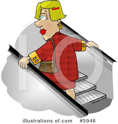 Escalator Clipart #5946 by djart
