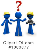 Contractor Clipart #1080877 by Leo Blanchette