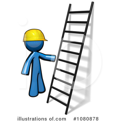 Royalty-Free (RF) Contractor Clipart Illustration by Leo Blanchette - Stock Sample #1080878