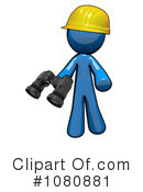 Contractor Clipart #1080881 by Leo Blanchette