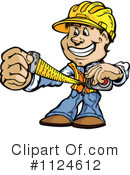 Contractor Clipart #1124612 by Chromaco