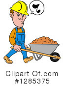 Contractor Clipart #1285375 by LaffToon