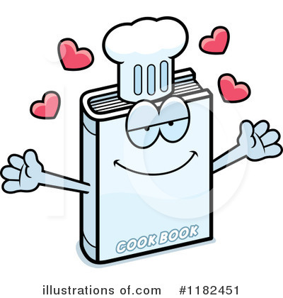 Royalty-Free (RF) Cook Book Clipart Illustration by Cory Thoman - Stock Sample #1182451