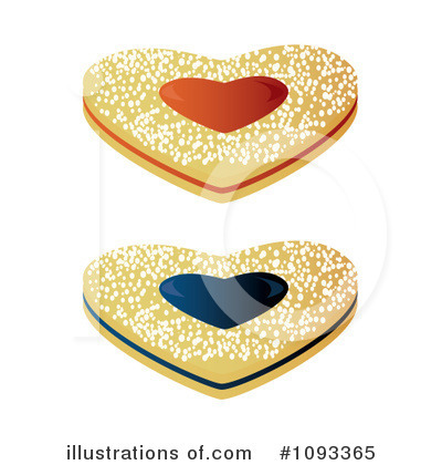 Royalty-Free (RF) Cookie Clipart Illustration by Randomway - Stock Sample #1093365