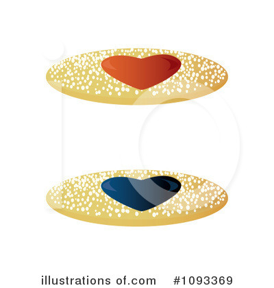 Royalty-Free (RF) Cookie Clipart Illustration by Randomway - Stock Sample #1093369