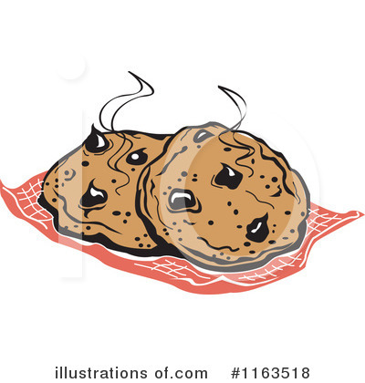 Royalty-Free (RF) Cookie Clipart Illustration by Andy Nortnik - Stock Sample #1163518