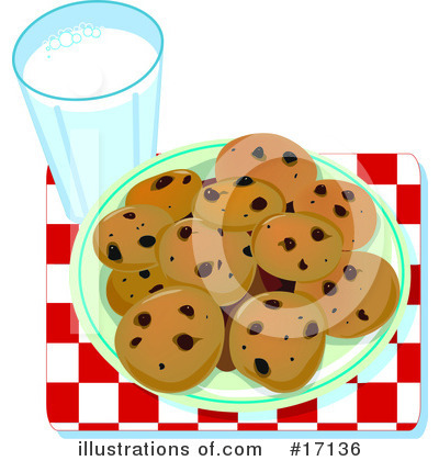 Royalty-Free (RF) Cookies Clipart Illustration by Maria Bell - Stock Sample #17136