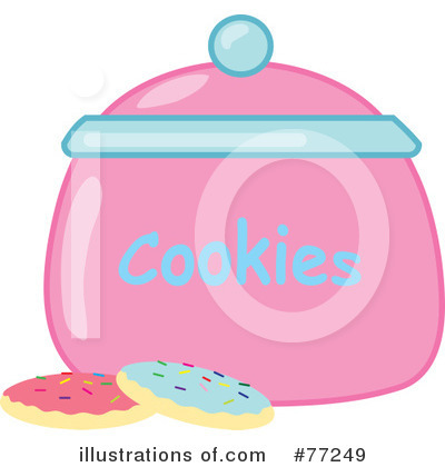 Royalty-Free (RF) Cookies Clipart Illustration by Rosie Piter - Stock Sample #77249