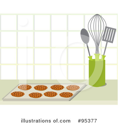 Royalty-Free (RF) Cookies Clipart Illustration by Randomway - Stock Sample #95377