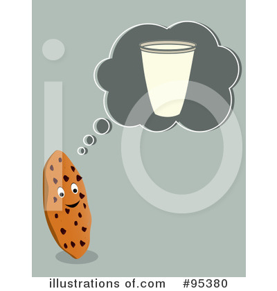 Royalty-Free (RF) Cookies Clipart Illustration by Randomway - Stock Sample #95380