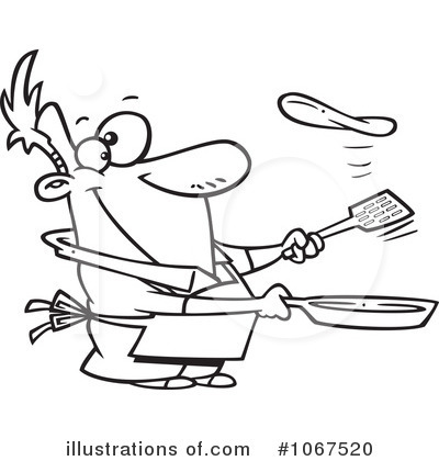 Royalty-Free (RF) Cooking Clipart Illustration by toonaday - Stock Sample #1067520