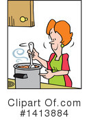 Cooking Clipart #1413884 by Johnny Sajem